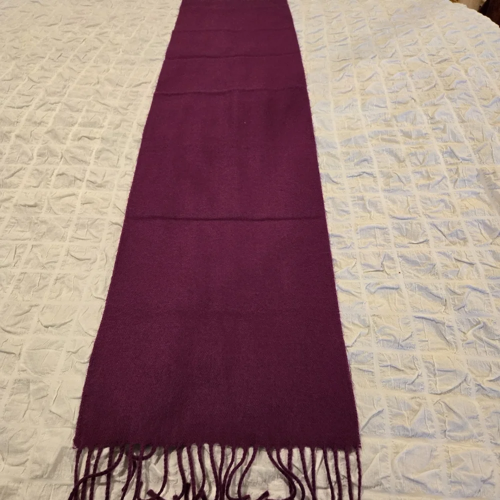 💜 Super Soft Purple Scarf – 12